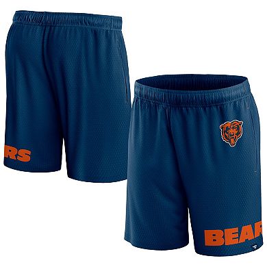 Men's Fanatics Branded Navy Chicago Bears Clincher Shorts