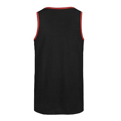 Men's '47 Black Atlanta Falcons Winger Franklin Tank Top