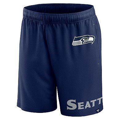 Men's Fanatics Branded College Navy Seattle Seahawks Clincher Shorts