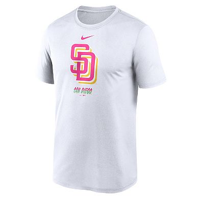 Men's Nike White San Diego Padres City Connect Logo T-Shirt