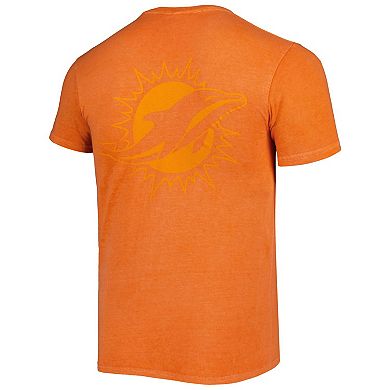 Men's '47 Orange Miami Dolphins Fast Track Tonal Highlight T-Shirt