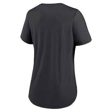 Women's Nike Black San Francisco Giants City Connect Tri-Blend T-Shirt