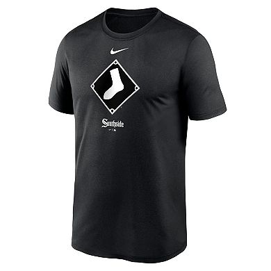 Men's Nike Black Chicago White Sox City Connect Logo T-Shirt