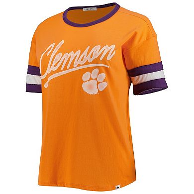 Women's '47 Orange Clemson Tigers Dani Retro Slub T-Shirt
