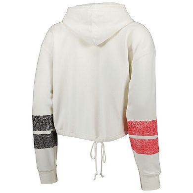 Women's '47 Oatmeal Tampa Bay Buccaneers Harper Pullover Hoodie