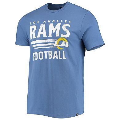 Men's '47 Royal Los Angeles Rams Rider Franklin T-Shirt