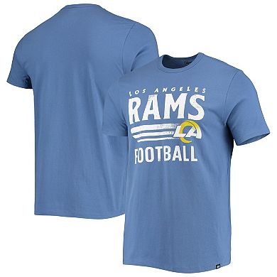 Men's '47 Royal Los Angeles Rams Rider Franklin T-Shirt