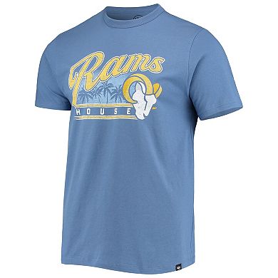 Men's '47 Royal Los Angeles Rams Team Franklin T-Shirt