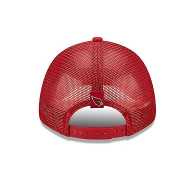 Women's New Era Cardinal Arizona Cardinals Team Trucker 9FORTY Snapback Hat