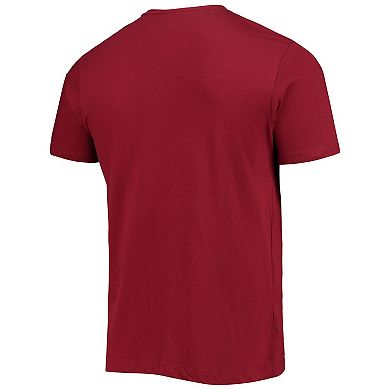 Men's '47 Burgundy Washington Commanders Wordmark Imprint Super Rival T-Shirt