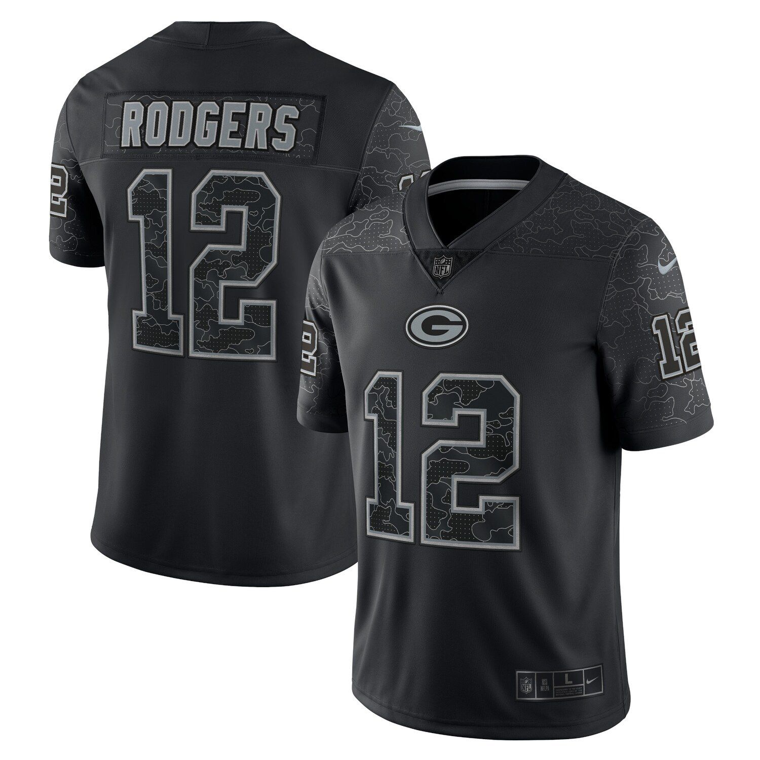 Aaron Rodgers Green Bay Packers Nike Captain Vapor Limited Jersey – Green