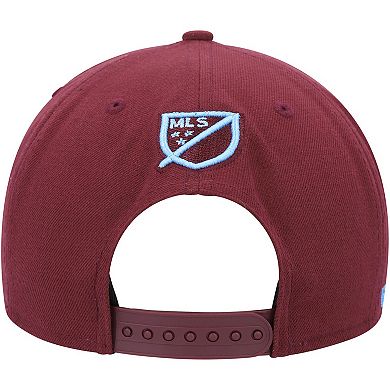 Men's New Era Burgundy Colorado Rapids Kick Off 9FIFTY Snapback Hat