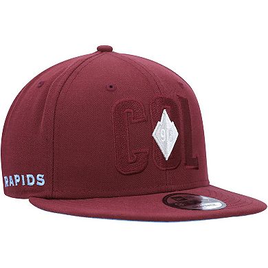 Men's New Era Burgundy Colorado Rapids Kick Off 9FIFTY Snapback Hat