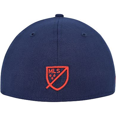 Men's New Era Navy New England Revolution Kick Off 39THIRTY Flex Hat