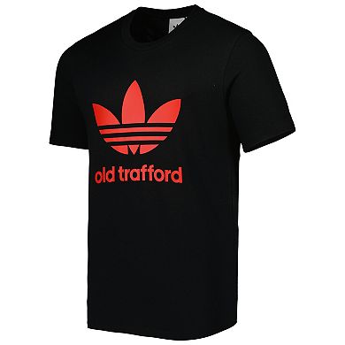 manchester united originals old trafford t shirt black