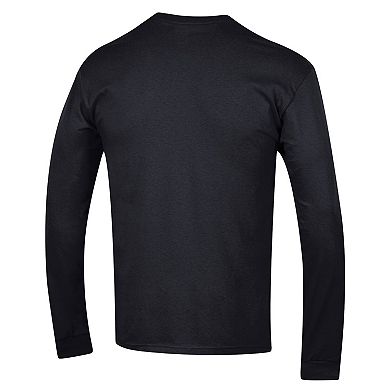 Men's Champion Black Washington Huskies High Motor Long Sleeve T-Shirt