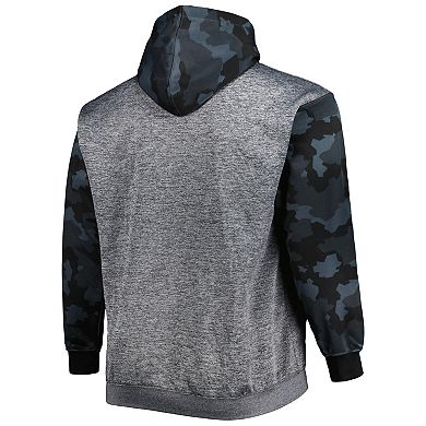 Men's Fanatics Branded Heather Charcoal San Francisco 49ers Camo Pullover Hoodie