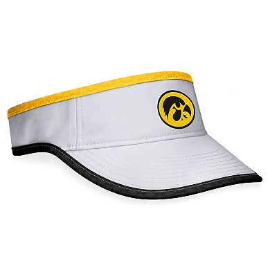 Men's Top of the World White Iowa Hawkeyes Daybreak Adjustable Visor