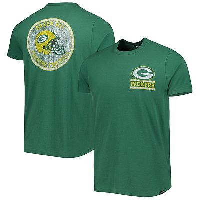 Men s 47 Green Green Bay Packers Open Field Franklin T Shirt