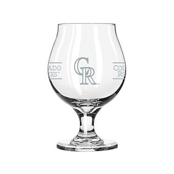 Colorado Rockies 16oz. Belgium Glass