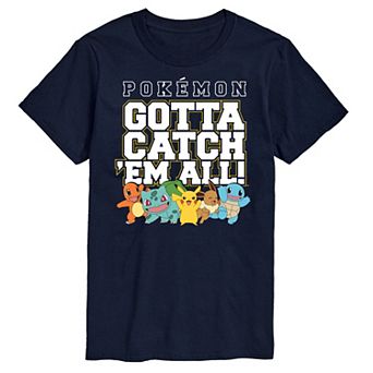 Big & Tall Pokemon Group Graphic Tee