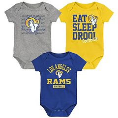 Gerber Nfl Infant & Toddler Short Sleeve Tees, 3-pack, Los Angeles Rams :  Target