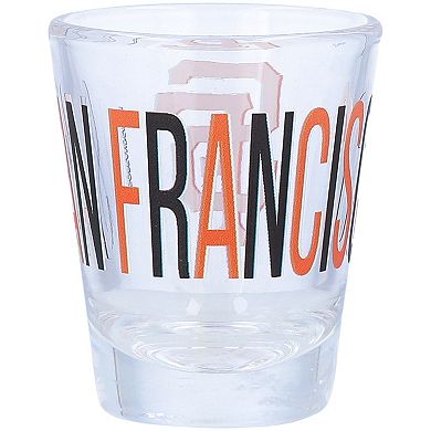 San Francisco Giants Overtime 2oz. Shot Glass