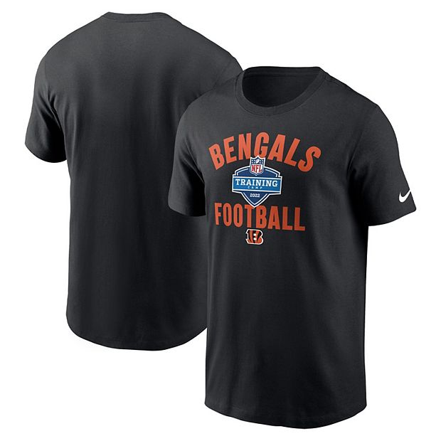 Men's Nike Black Cincinnati Bengals 2022 Training Camp Athletic T-Shirt