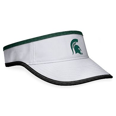 Men's Top of the World White Michigan State Spartans Daybreak Adjustable Visor