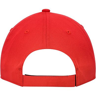 Men's adidas Red New Jersey Devils Locker Room Three Stripe Adjustable Hat