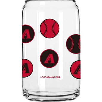 Arizona Diamondbacks 16oz. Smiley Can Glass