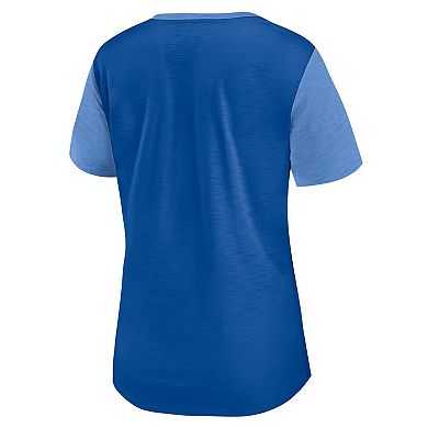 Women's Fanatics Branded Royal Kansas City Royals Mound T-Shirt