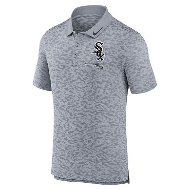 Men's Nike Gray Chicago White Sox Next Level Performance Polo
