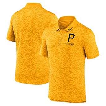 Men's Nike Gold Pittsburgh Pirates Next Level Performance Polo