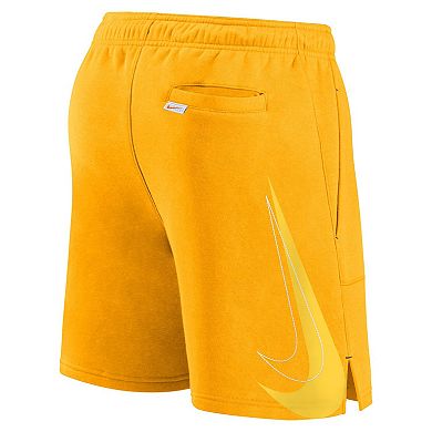 Men's Nike Gold Milwaukee Brewers Statement Ball Game Shorts