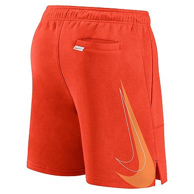 Men's Nike Orange New York Mets Statement Ball Game Shorts