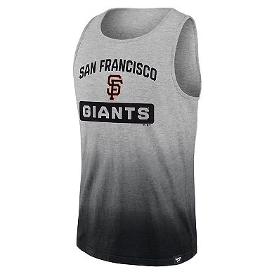 Men's Fanatics Branded Gray/Black San Francisco Giants Our Year Tank Top