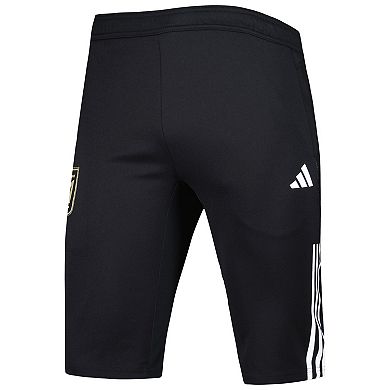 Men's adidas Black LAFC 2023 On-Field Training AEROREADY Half Pants