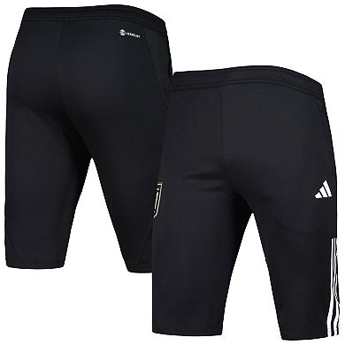 Men's adidas Black LAFC 2023 On-Field Training AEROREADY Half Pants