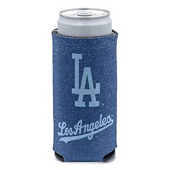 Licensed 2 Sided Baseball 12 oz Los Angeles Dodgers Can Cooler Koozie