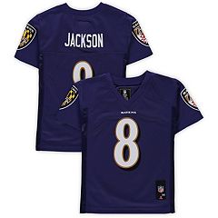 : Lamar Jackson Baltimore Ravens #8 Youth 8-20 Home Alternate  Player Jersey : Sports & Outdoors