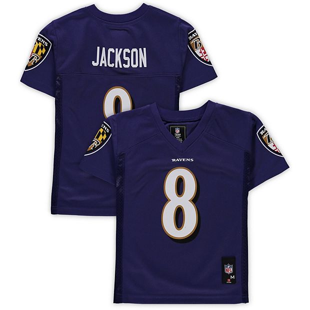 purple lamar jackson jersey