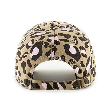 Women's '47 Khaki Wisconsin Badgers Bagheera Clean Up Adjustable Hat
