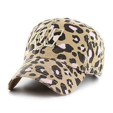 Women's '47 Khaki Wisconsin Badgers Bagheera Clean Up Adjustable Hat