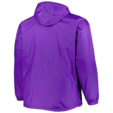 Men's Dunbrooke Purple Minnesota Vikings Big & Tall Legacy Stadium Full-Zip Jacket