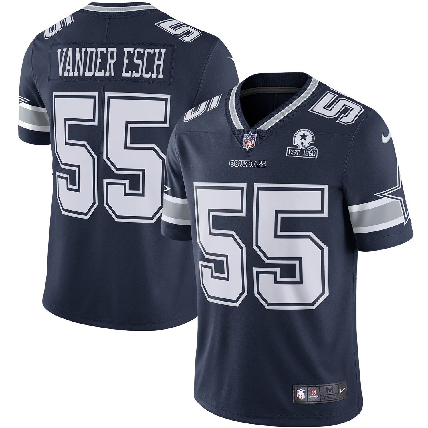 Men's Nike Micah Parsons Navy Dallas Cowboys Vapor F.U.S.E.