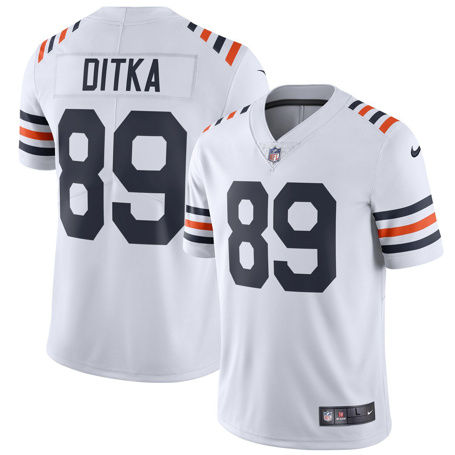 Men's Mitchell & Ness Mike Ditka Navy Chicago Bears Big & Tall 1966 Retired  Player Replica Jersey 