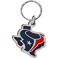 New Orleans Saints State Shape Keychain