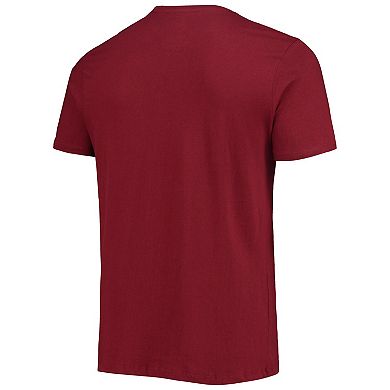 Men's '47 Burgundy Washington Commanders Logo Imprint Super Rival T-Shirt