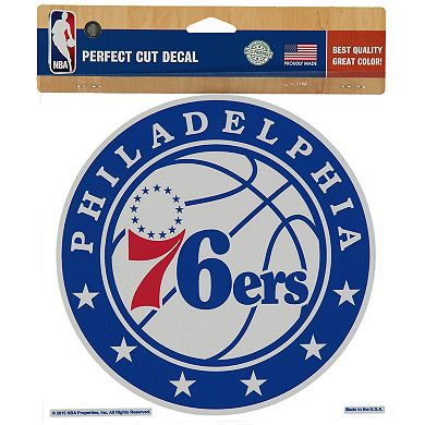 WinCraft Philadelphia 76ers 8" x 8" Color Decal
